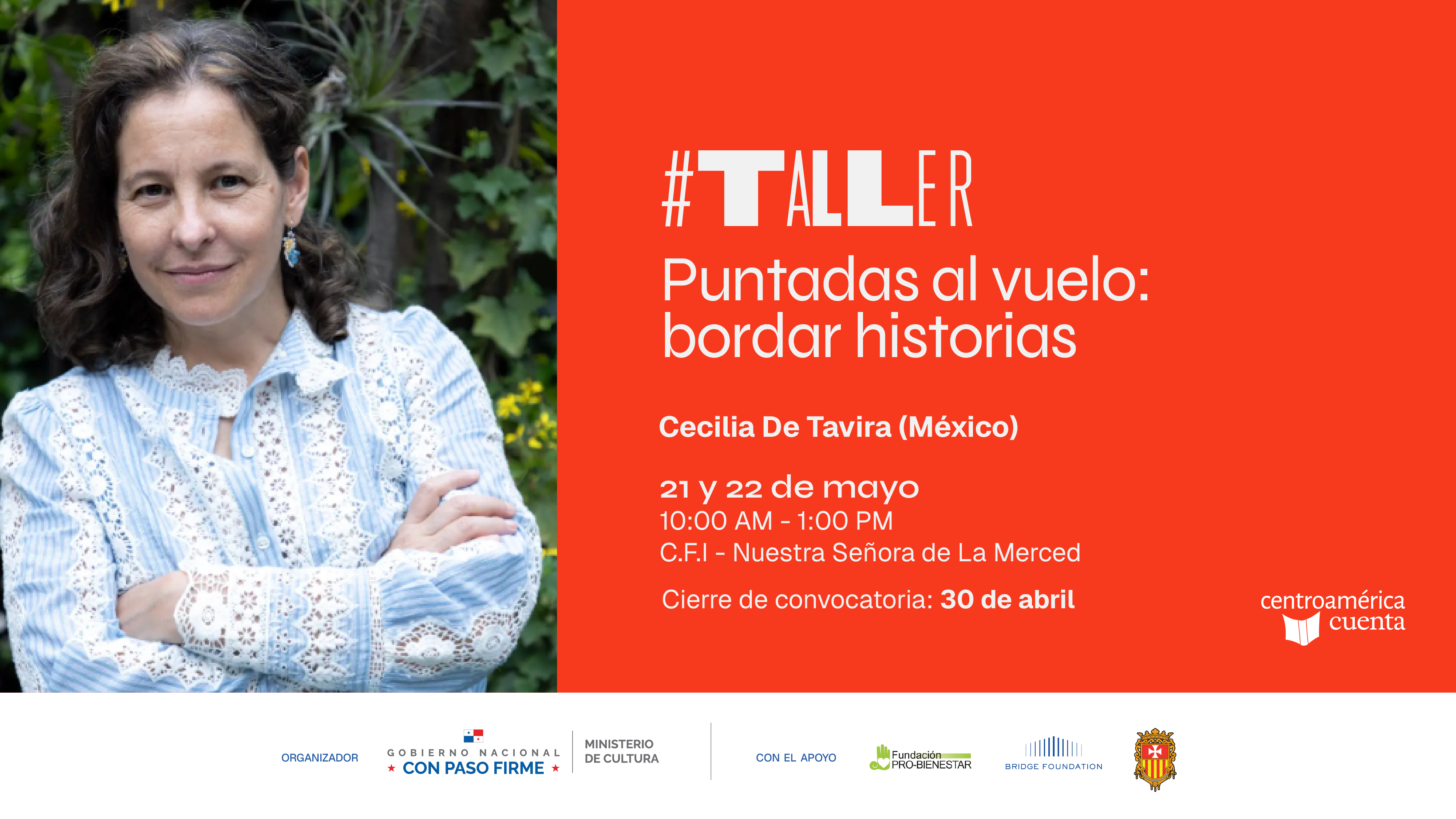 Taller: Puntadas al vuelo: bordado y narrativa visual