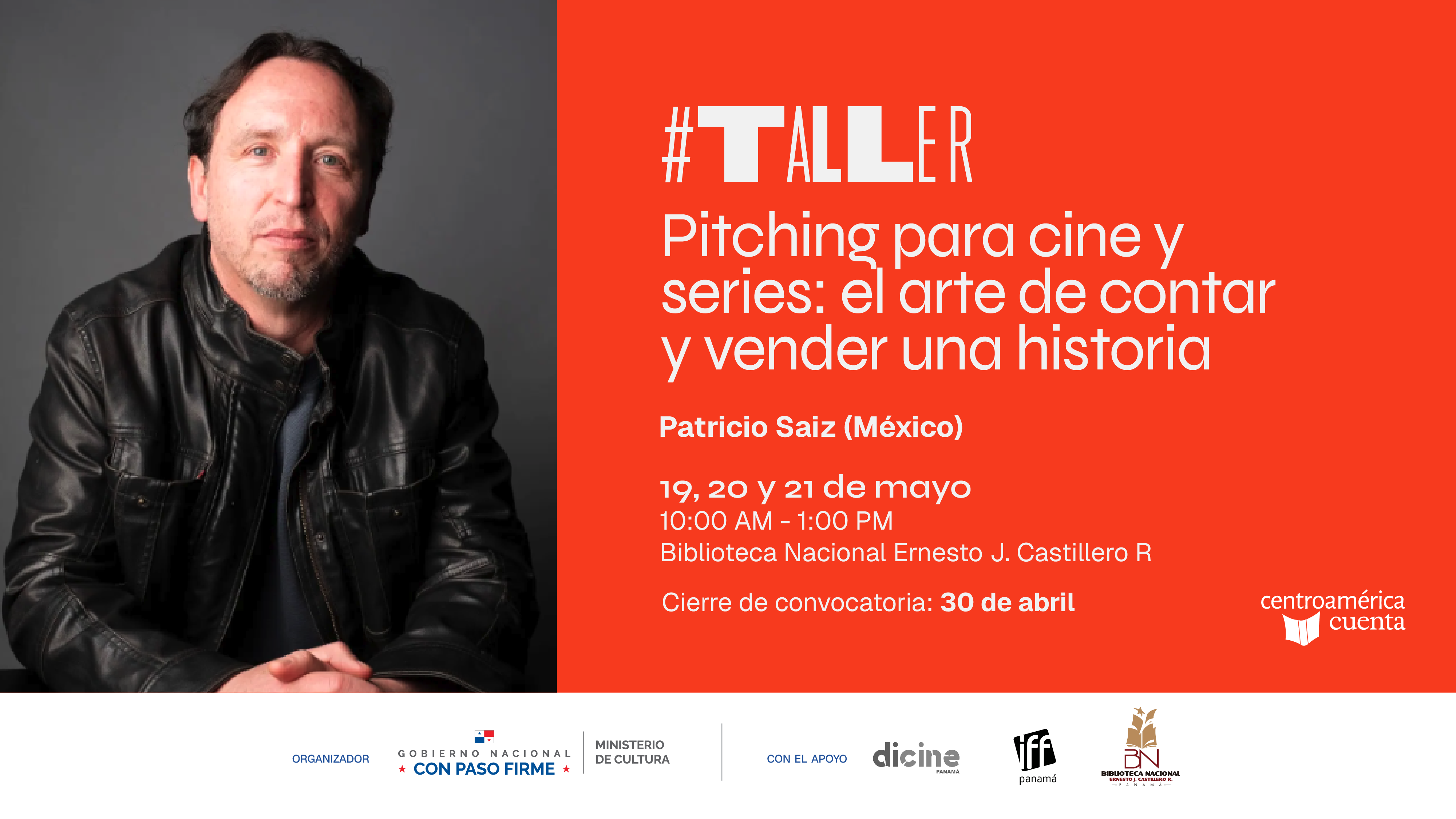 Taller: Pitching para cine y series: el arte de contar y vender una historia