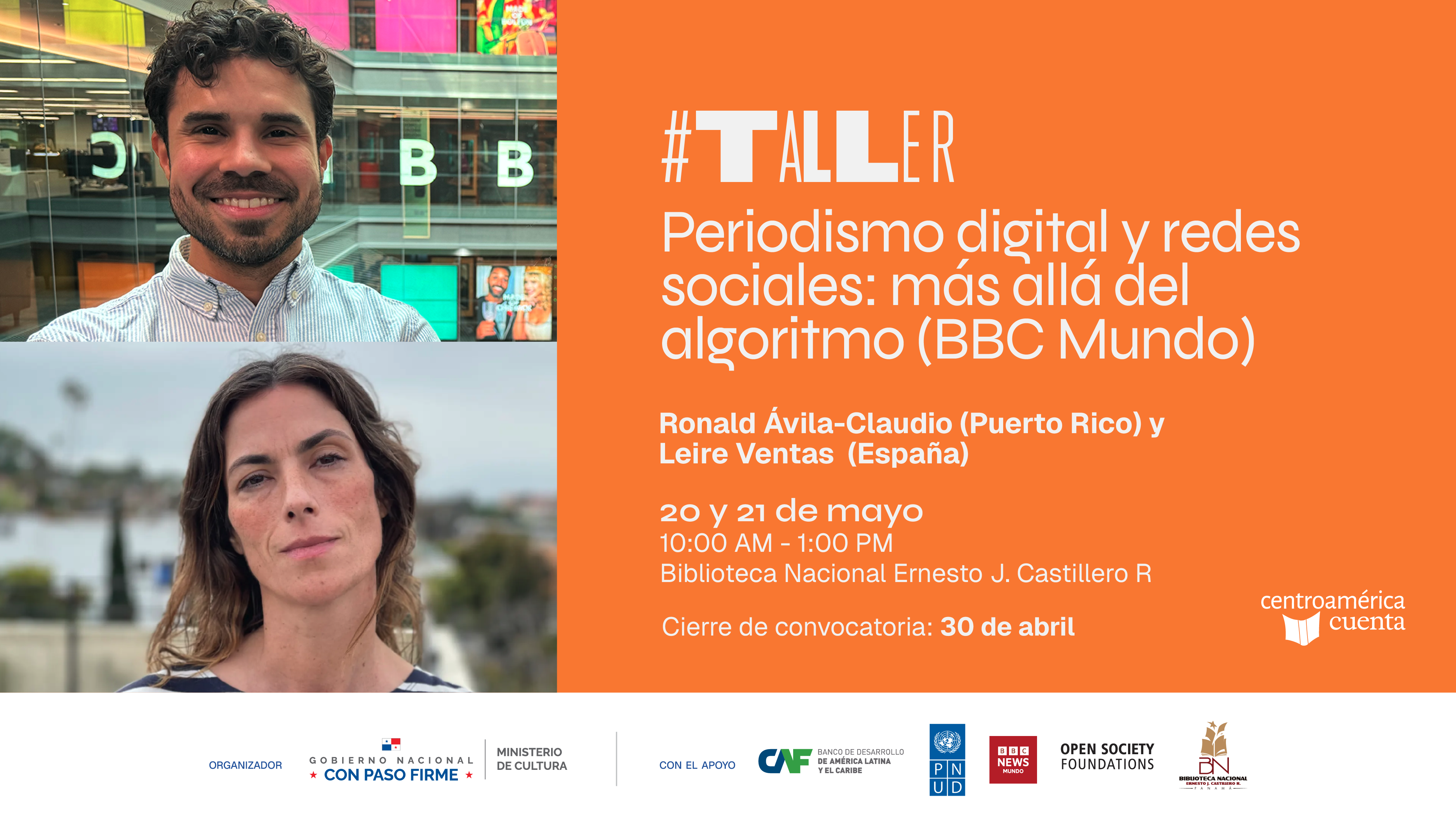 Taller: Periodismo digital y redes sociales: más allá del algoritmo (BBC Mundo)