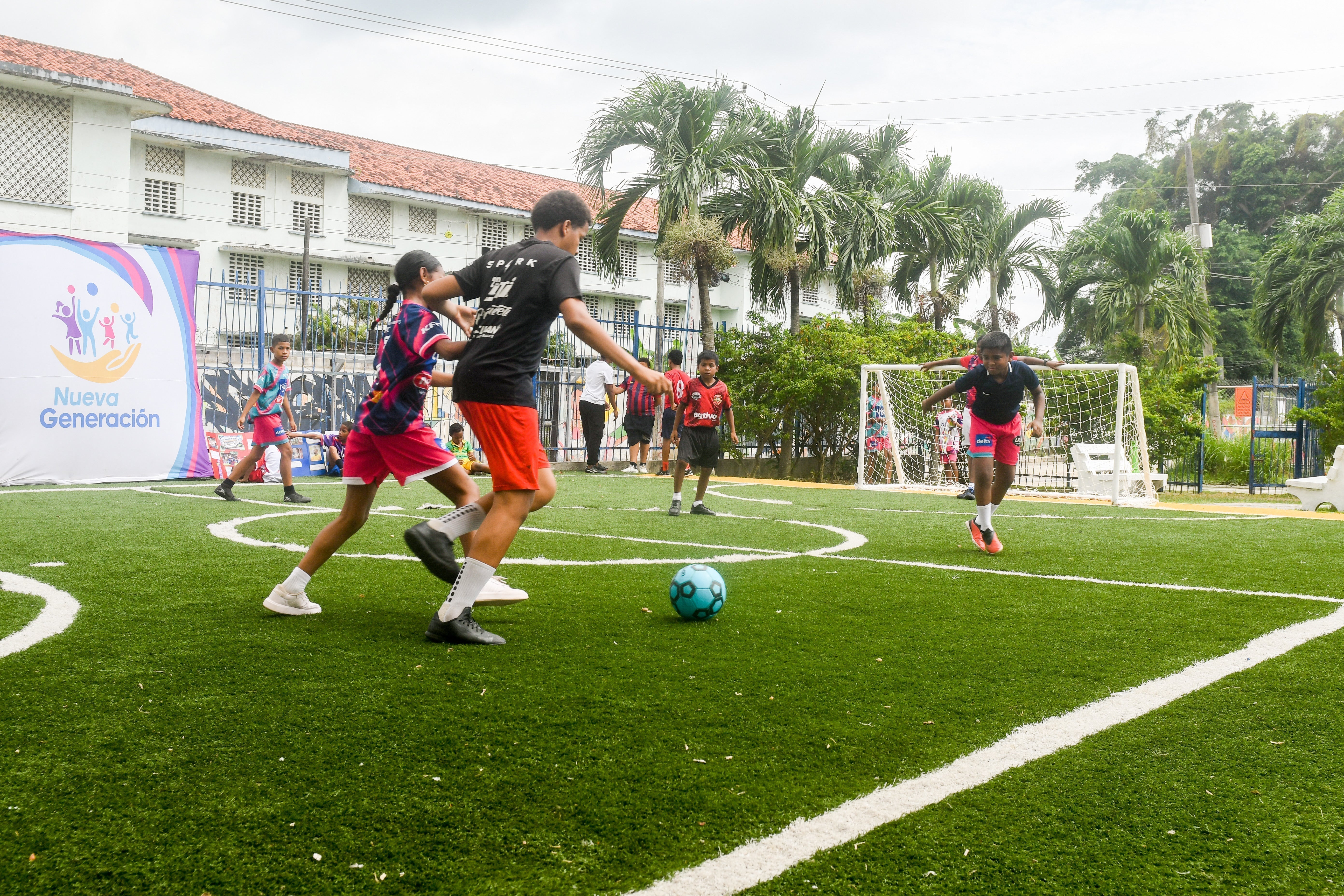 En Barraza, Ciudad de Panamá, se juega el Mundial del Barrio