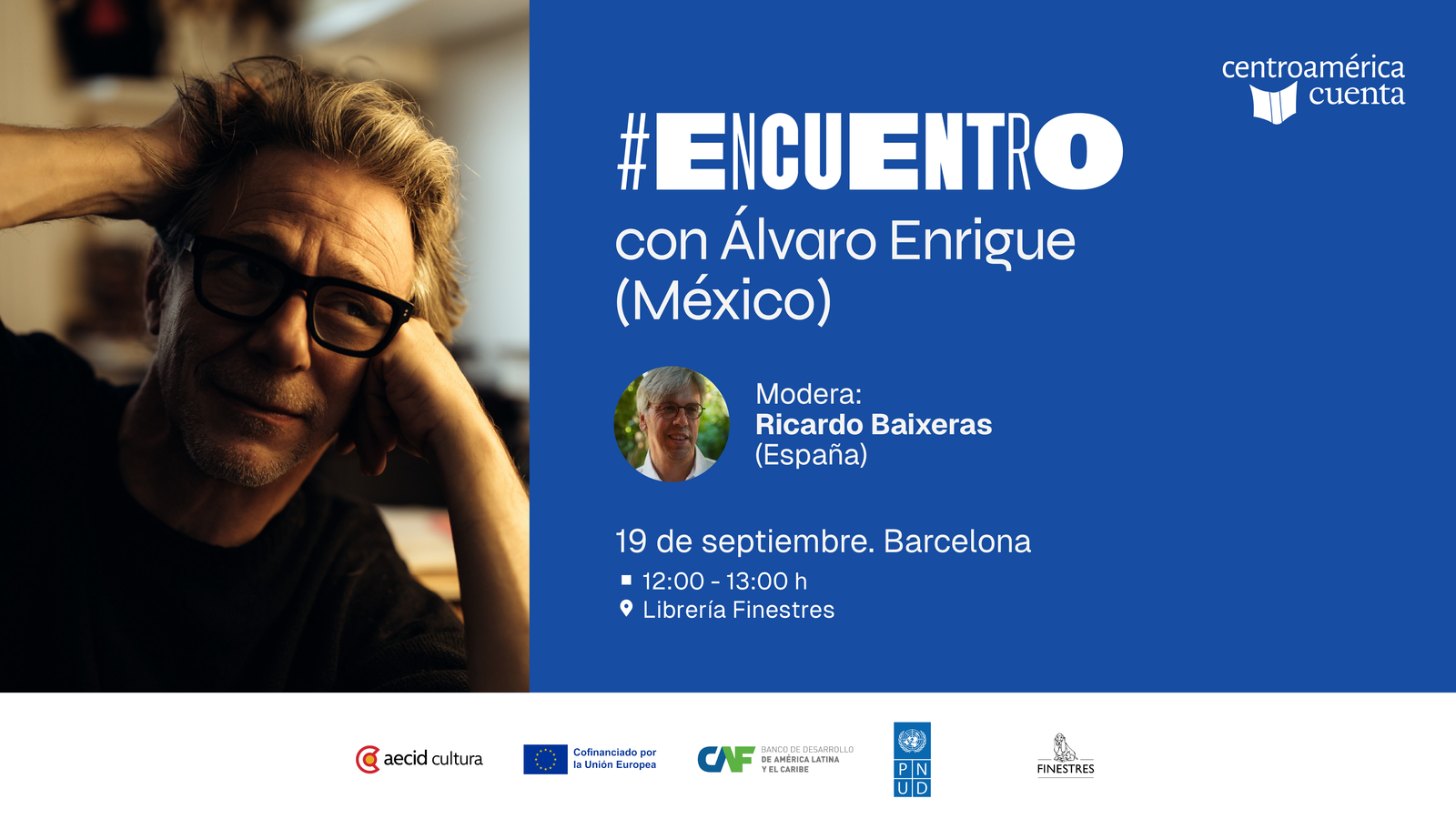Encuentro con Álvaro Enrigue