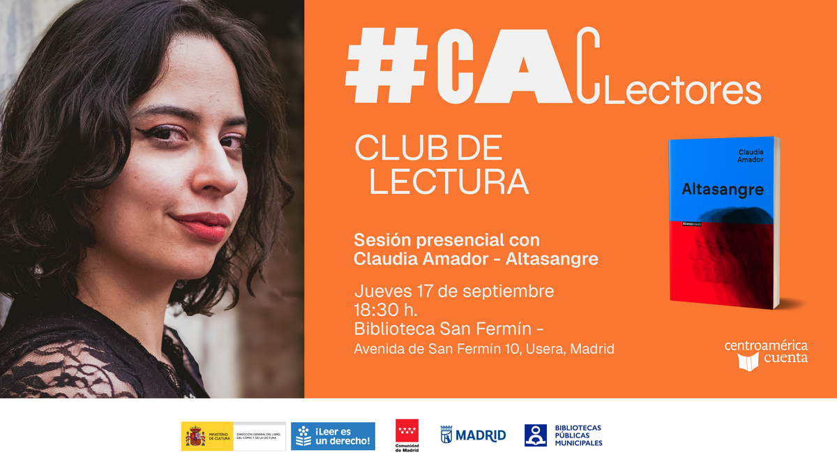 Club de Lectura - Altasangre con Claudia Amador 