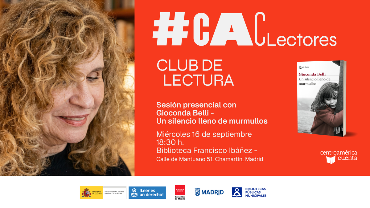 Club de Lectura - Un silencio lleno de murmullos con Gioconda Belli