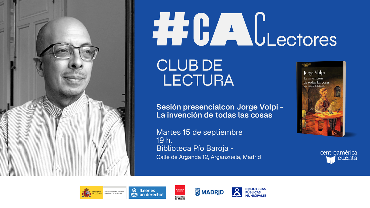 Club de lectura - La invención de todas las cosas con Jorge Volpi