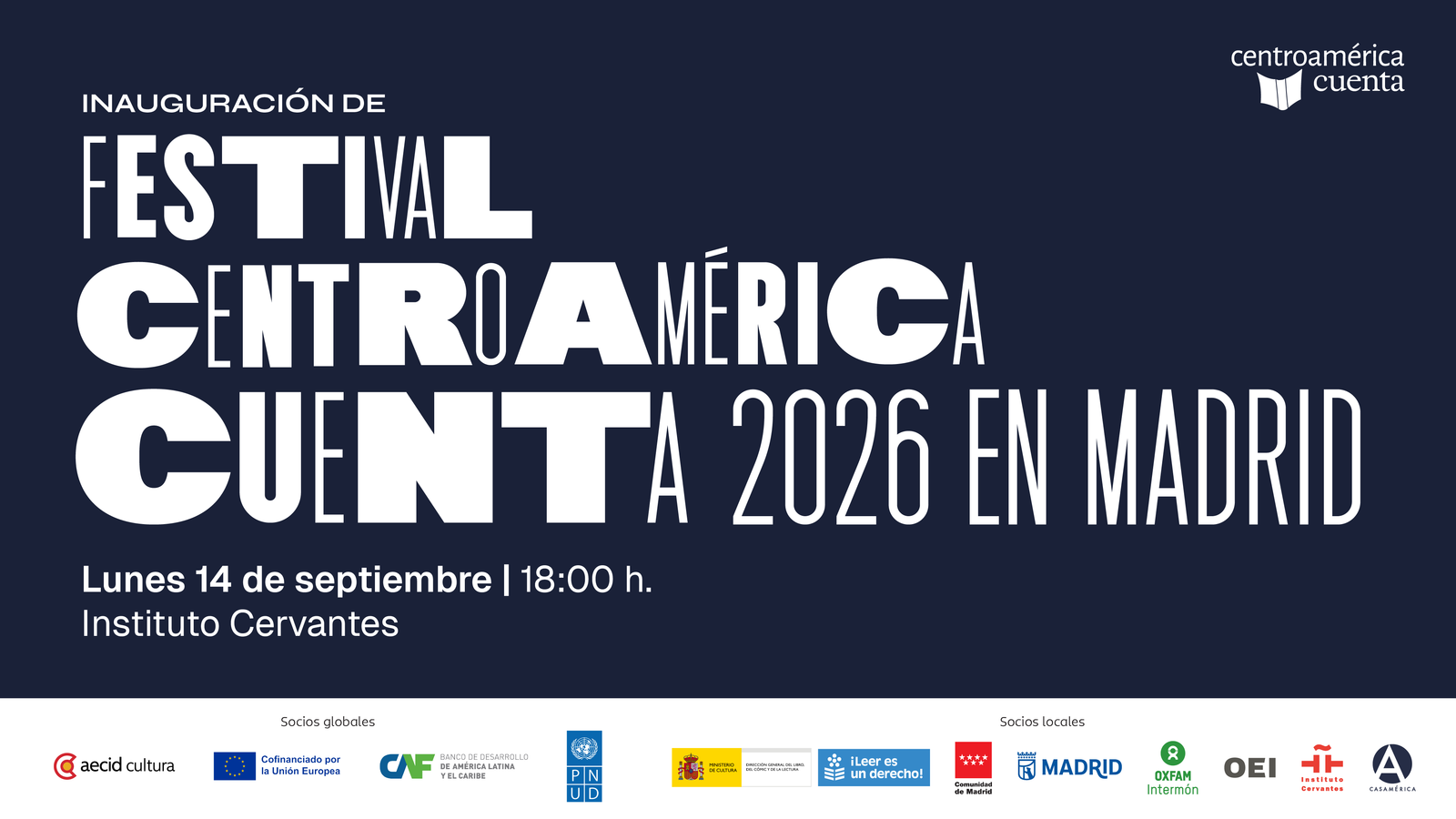 Inauguración de Centroamérica Cuenta en España