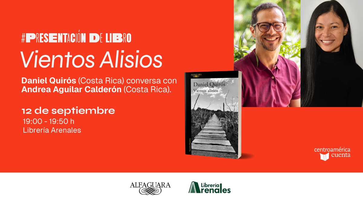 Presentación de libro - Vientos Alisios de Daniel Quirós