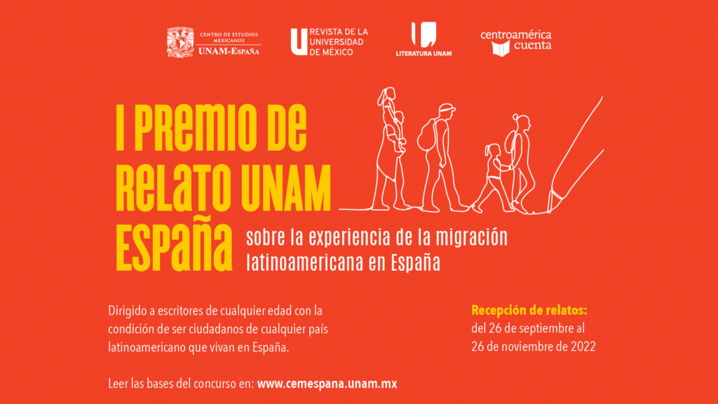 CACPremioUNAM-02-TW Premio Relato UNAM España 2022