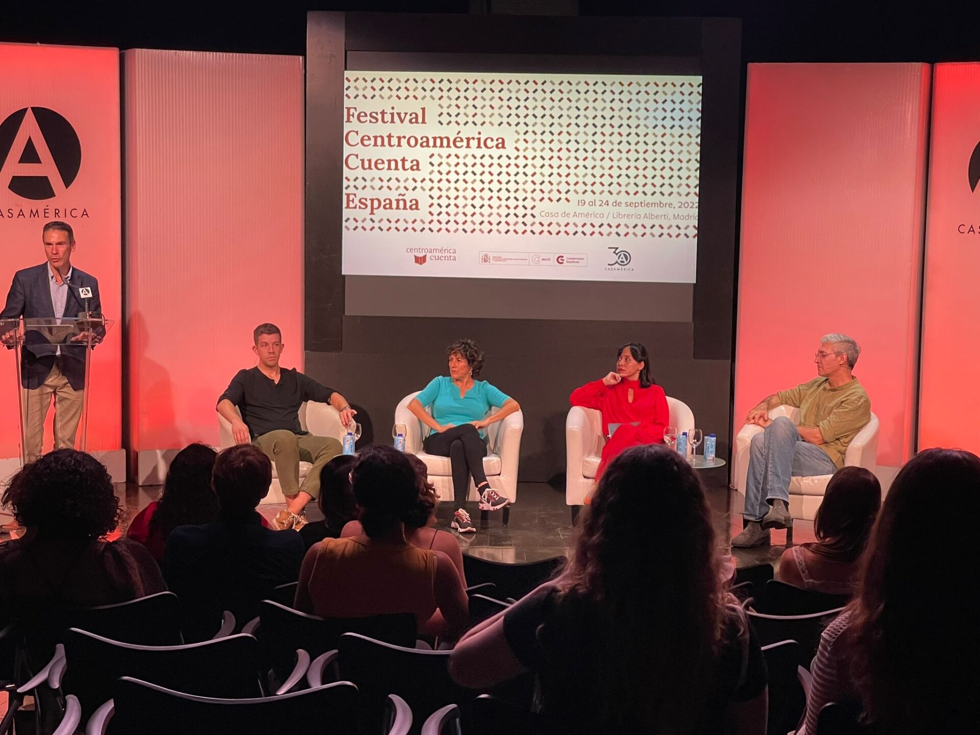 Enrique Ojeda, Carlos F Grigsby, Catalina Murillo, Brenda Navarro y Emiliano Monge