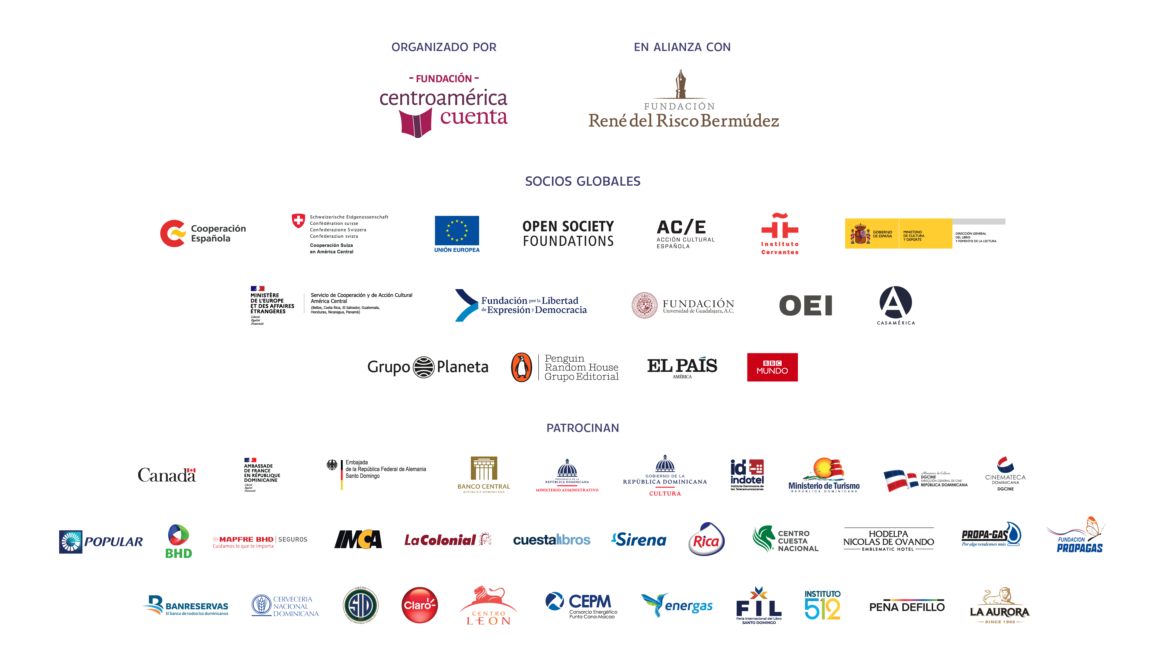 socios y patrocinadores de República Dominicana